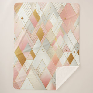 Shimmering Triangle Spectra Sherpa Blanket