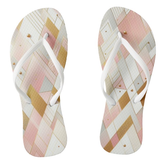 Shimmering Triangle Spectra Thongs (Footbed)