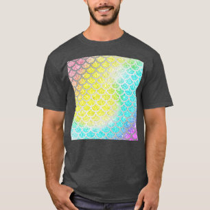 Shimmery Rainbow Glitter Mermaid Scales 18 T-Shirt