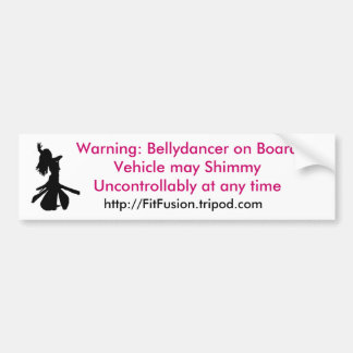 Shimmy Bumper Sticker