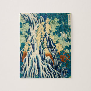 Shimotsuke Kurokami-Yama Kurifuri no Taki Japanese Jigsaw Puzzle