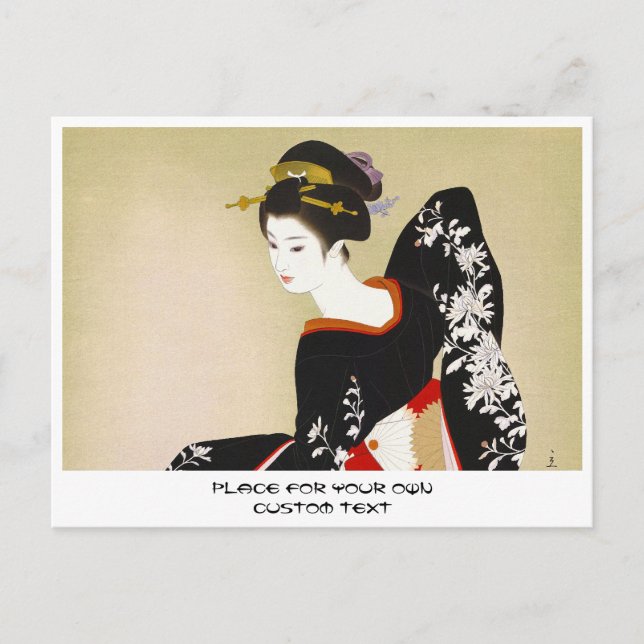 Shimura Tatsumi Two Subjects of Japanese Women Postcard (Front)