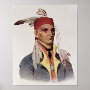 Shin-ga-ba W'Ossin or 'Image Stone' Poster