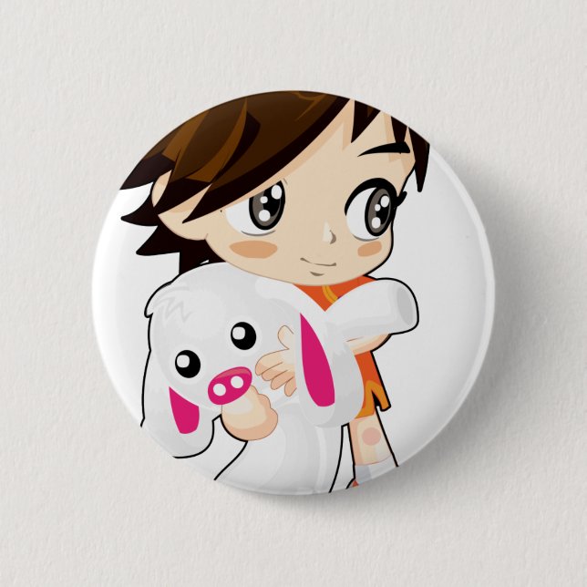Shin Hye Bongji Chibi G1 6 Cm Round Badge (Front)