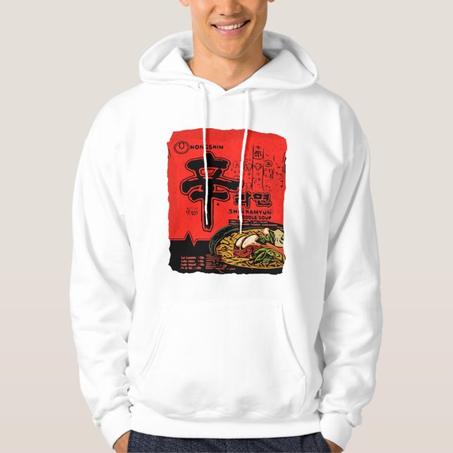 Shin Ramyun Korean Ramen  Hoodie (Front)