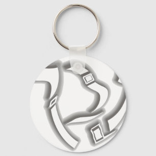 Shin Yud Key Ring