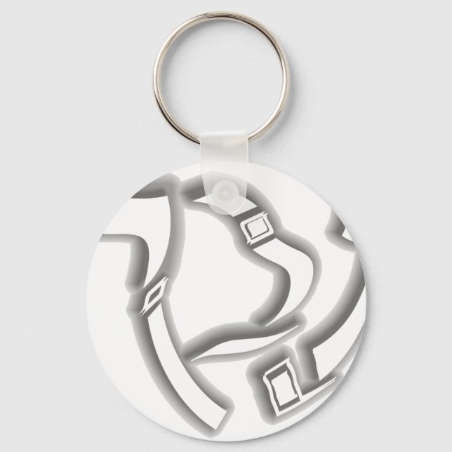 Shin Yud Key Ring (Front)