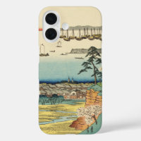 Shinagawa, Japan: Vintage Ukiyo-e Woodblock Print