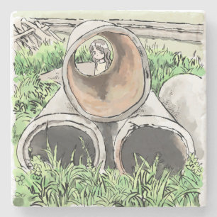 Shinayaji Stone Coaster