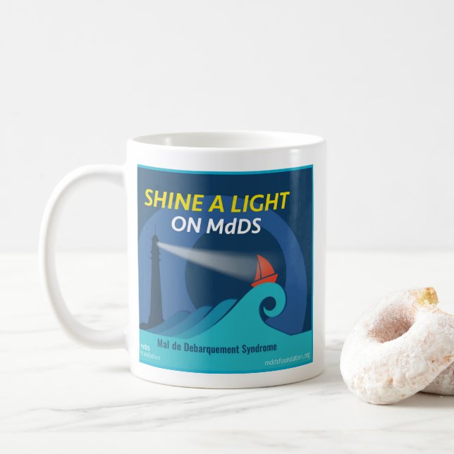 Shine a Light on MdDS Coffee Mug (With Donut)