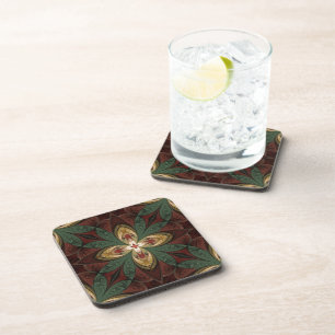 Shine and Rise Flower Coaster