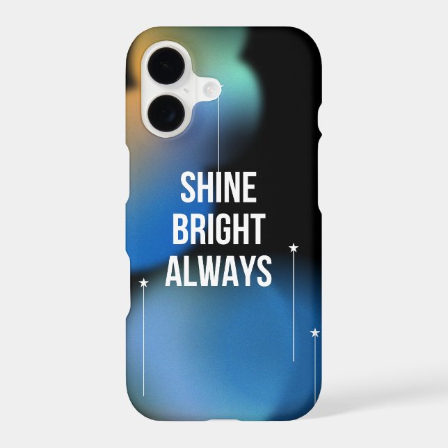 Shine Bright Always Phone Case  (Back)