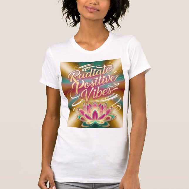  "Shine bright and spread good energy with the 'Ra T-Shirt (Front)