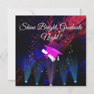 Shine Bright, Graduate Night! Card