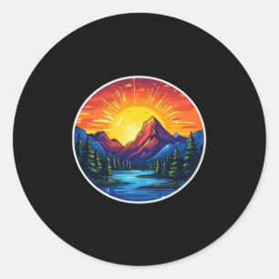 Shine Bright Like A Chromosome Classic Round Sticker