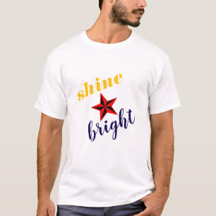 Shine Bright Star Mark Men's T-Shirt