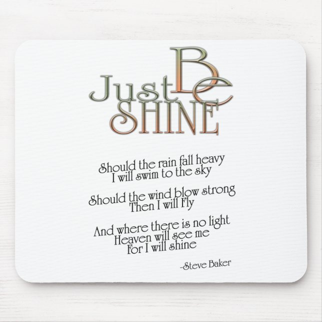 Shine DRK Mouse Pad (Front)