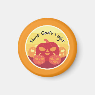 Shine God’s Light Halloween Magnet