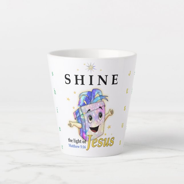 Shine Jesus Shine Latte Mug (Front)