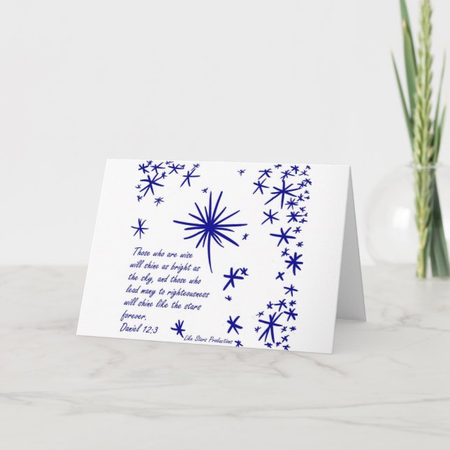 Shine Like the Stars Card (Front)
