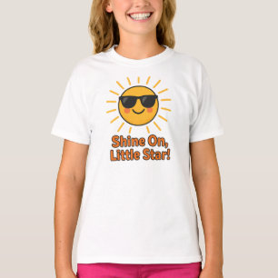Shine On Little Star Fun Sun Graphic T-Shirt