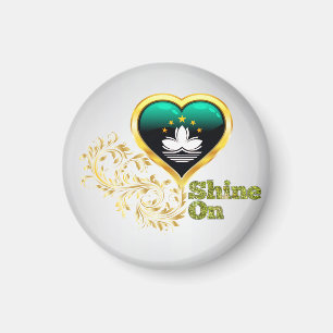 Shine On Macau Magnet