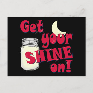 shine on postcard