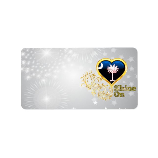 Shine On South Carolina Label (Front)