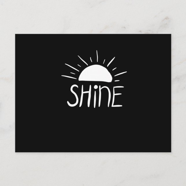 Shine Postcard (Front)