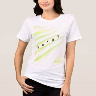 Shine Shine in the bright light sunlight Tri-Blend Shirt