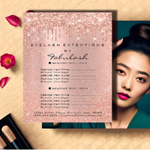 Shine with Elegance: Makeup Beauty Salon Hair Rose Flyer