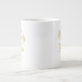 Shine with Purpose ✨ | Luxury Gold Design Large Coffee Mug