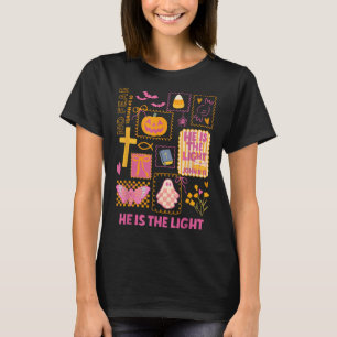 Shine With The Light Of Jesus Christian Halloween T-Shirt