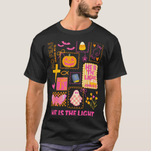 Shine With The Light Of Jesus Christian Halloween T-Shirt