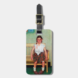 Shiner or Outside the Principal's Office Luggage Tag