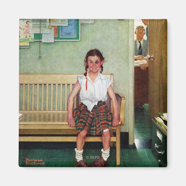 Shiner or Outside the Principal's Office Magnet (Front)