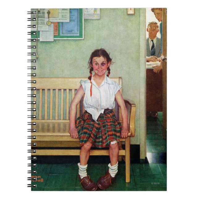 Shiner or Outside the Principal's Office Notebook (Front)