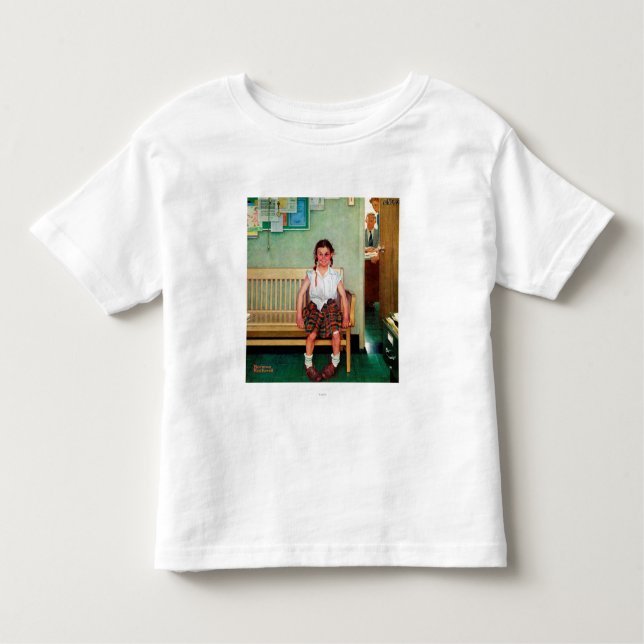 Shiner or Outside the Principal's Office Toddler T-Shirt (Front)