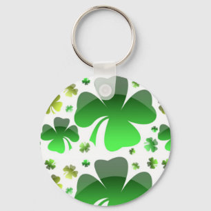 Shiney Shamrocks Key Ring