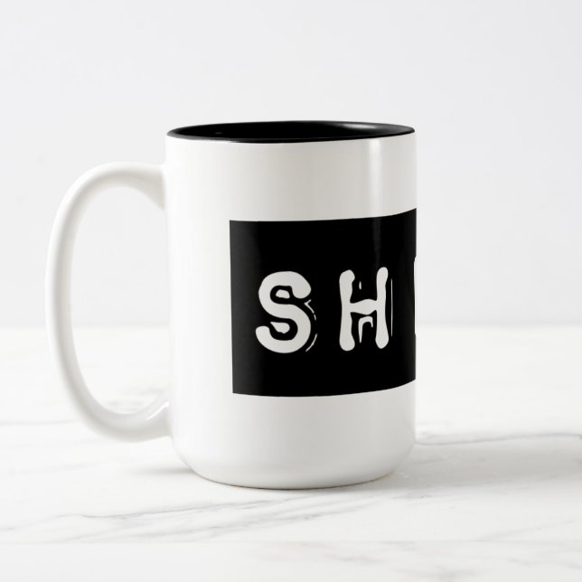 Shiney! Two-Tone Coffee Mug (Left)