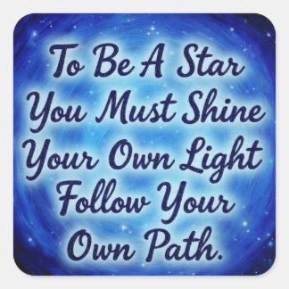 ShineYourLight Square Sticker