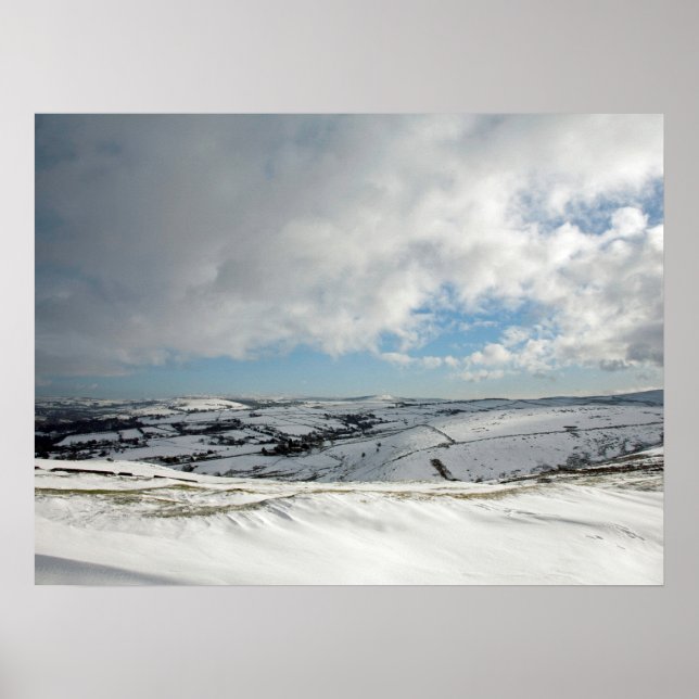 Shing Tor Winter Postcard Poster (Front)