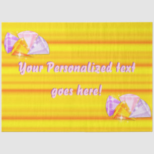 Shining Bright Diamonds-Coordinating Stripes-2- Tissue Paper