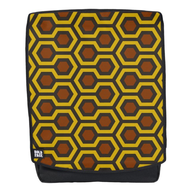 Shining Brown Backpack (Front)