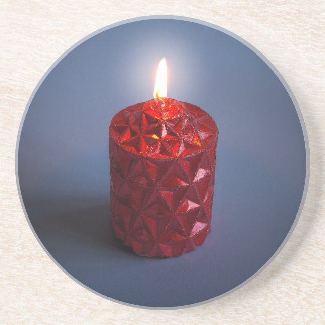 Shining candle coaster (Front)