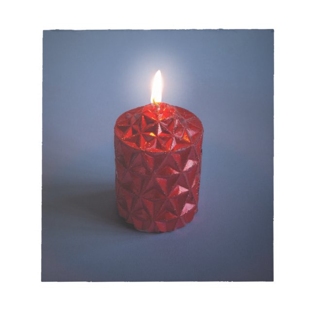 Shining candle notepad (Front)