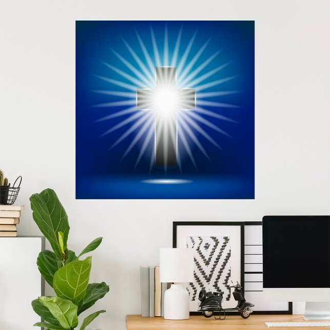 Shining Cross Poster (Creator Uploaded)