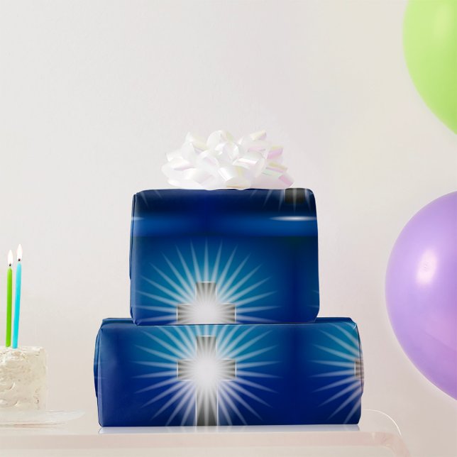 Shining Cross Wrapping Paper (Creator Uploaded)