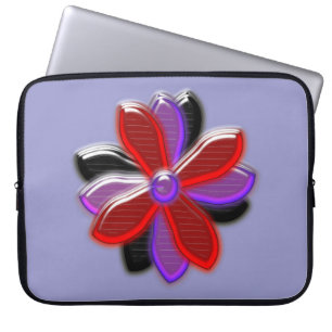 Shining Daisy Flower Laptop Bag