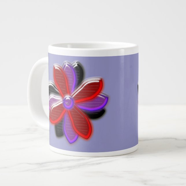 Shining Daisy Flower Mug (Front Left)